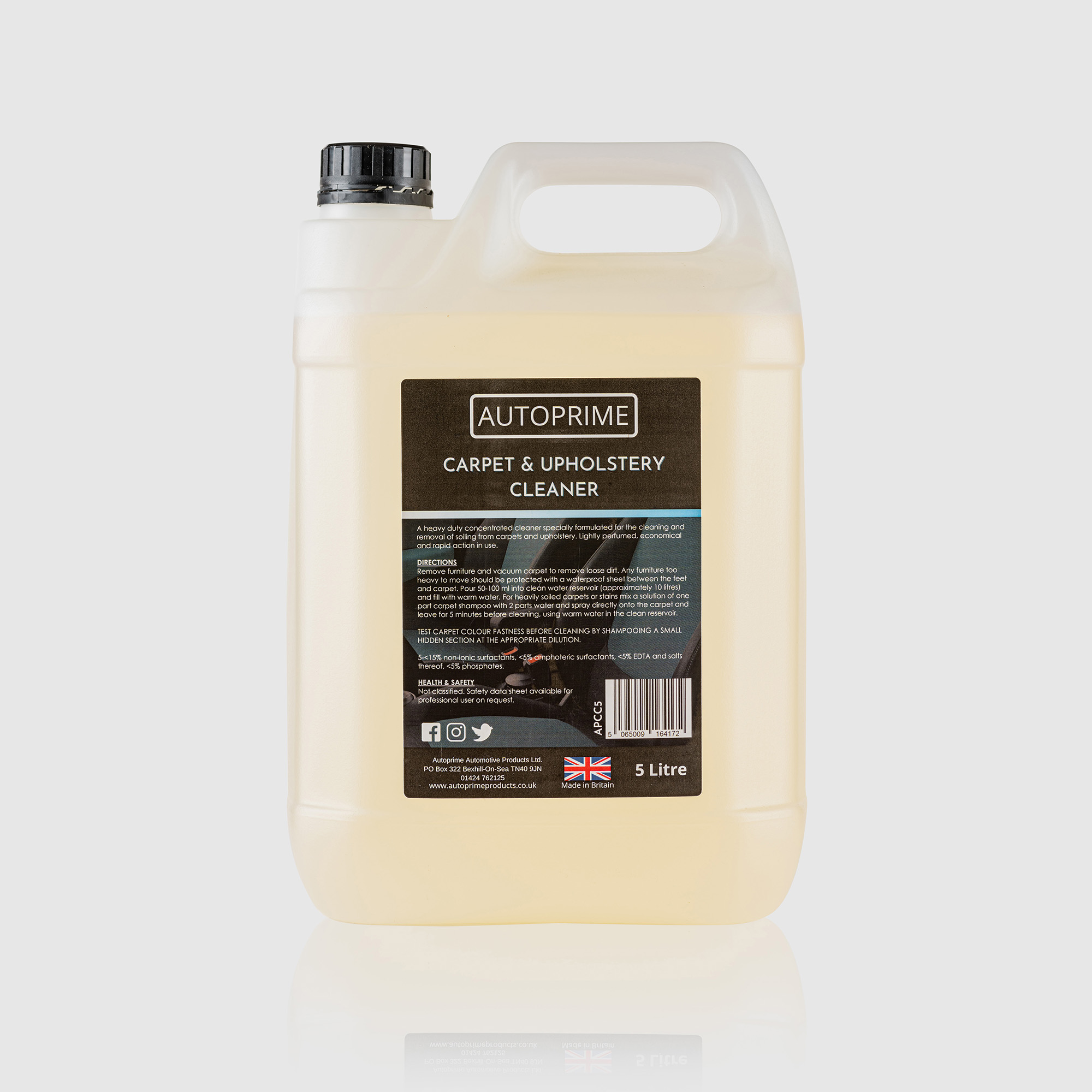Carpet & Upholstery Cleaner 5l