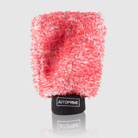 Autoprime Microfiber Wash Mitt -Red