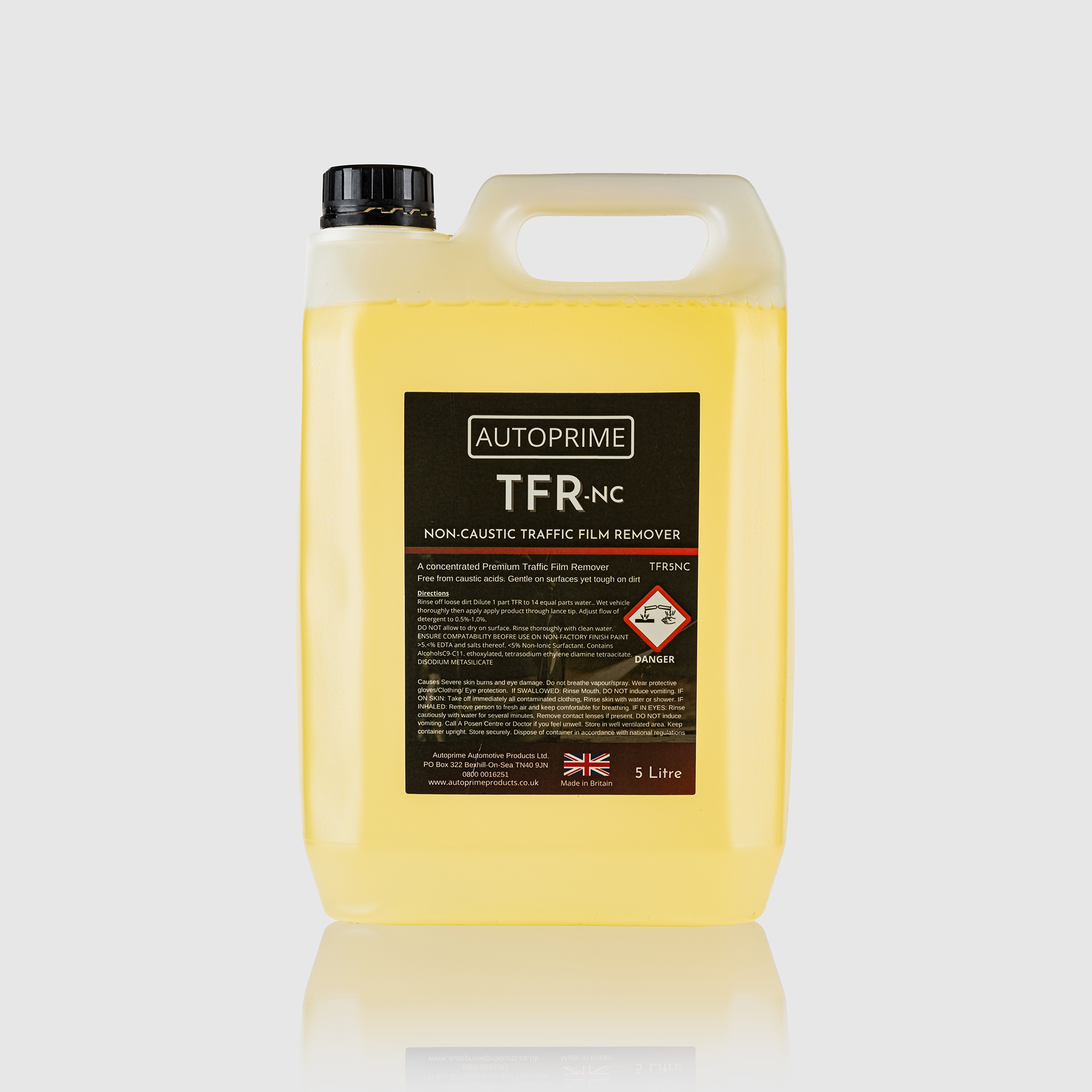 TFR - Non Caustic 5l Traffic Film Remover By Autoprime
