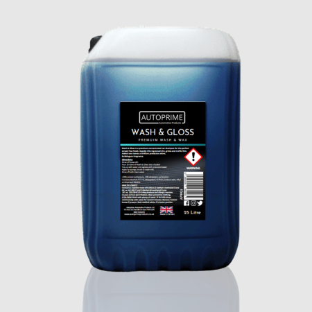 Wash & Gloss premium Ph Neutral car shampoo 25l